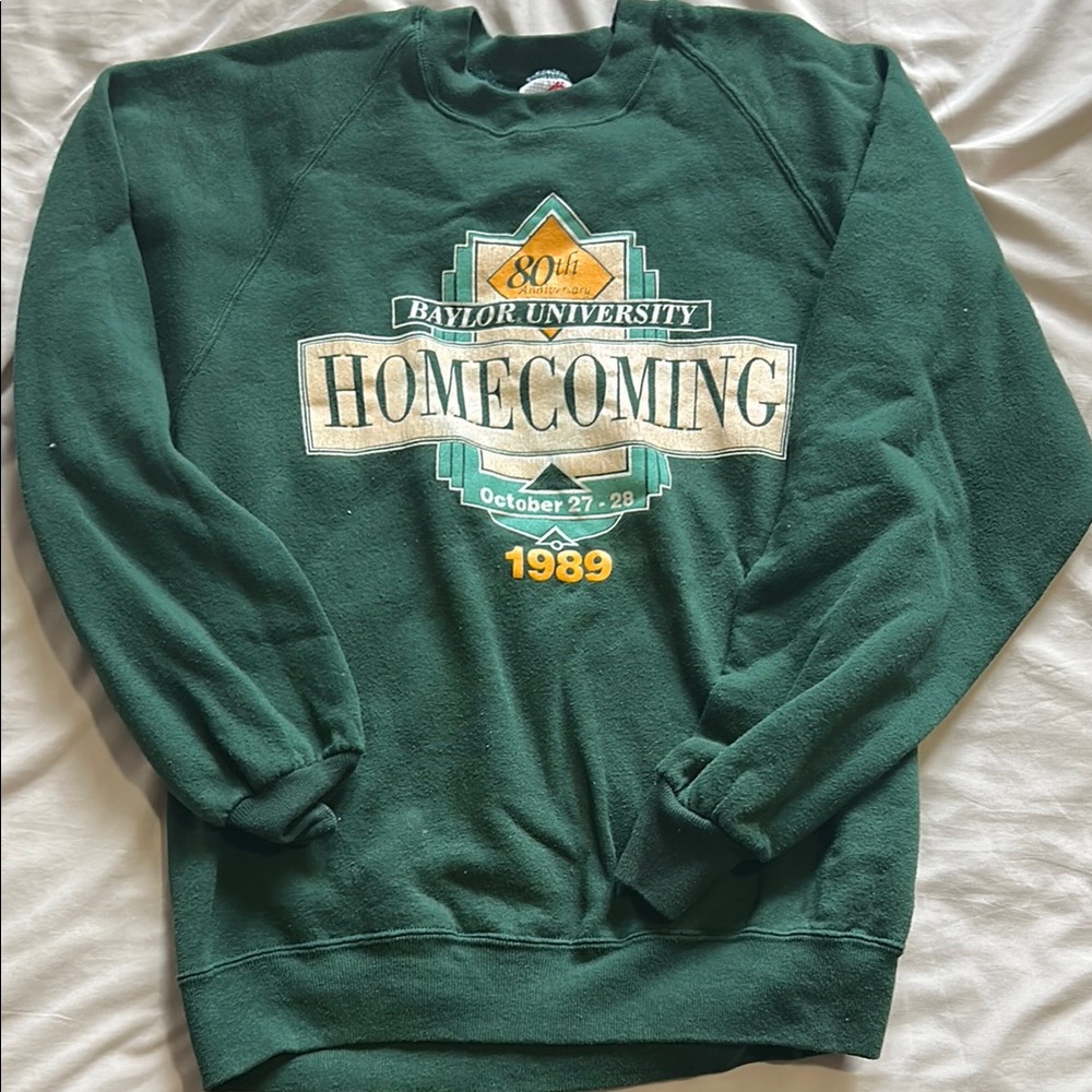 Vintage Baylor University Homecoming Sweater